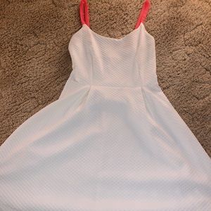 White Flowy Dress